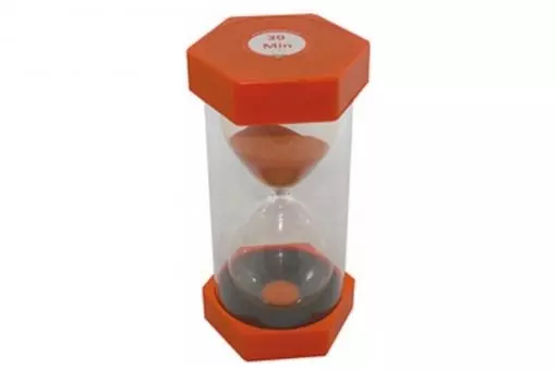 Sanduhr Orange 30 min.