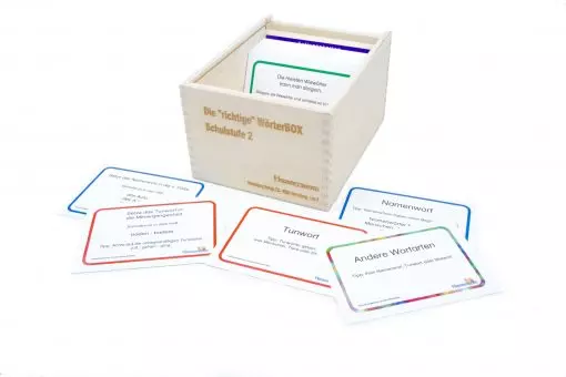 Die „richtige” WörterBox 2. Schulstufe