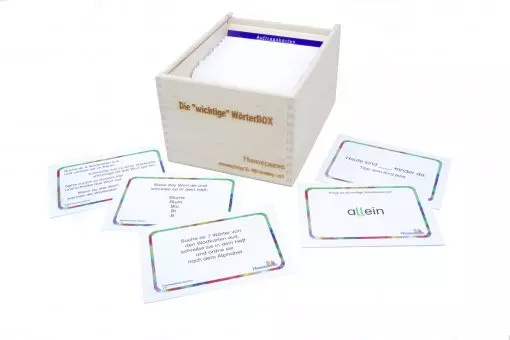 Die „wichtige” WörterBox